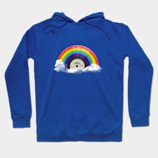 Vinyl Rainbow Hoodie